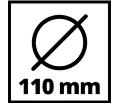 Einhell Fugenbürste Nylon, ca. B11/H11/T3,6 cm