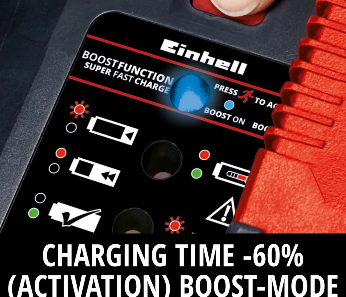 Einhell PXC-Ladegerät Power X-Boostcharger 8A
