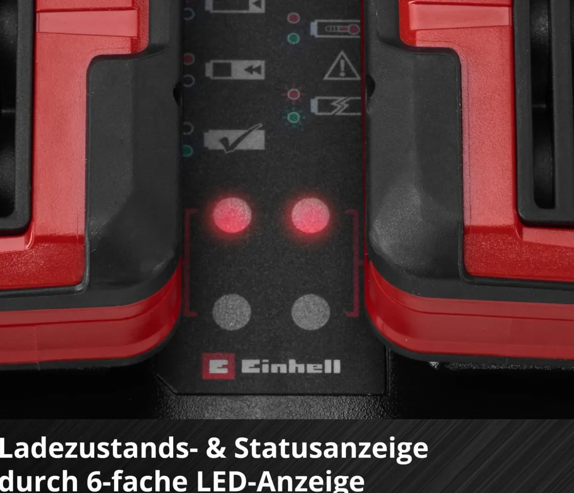 Einhell PXC-Ladegerät Power X-Twincharger 4A