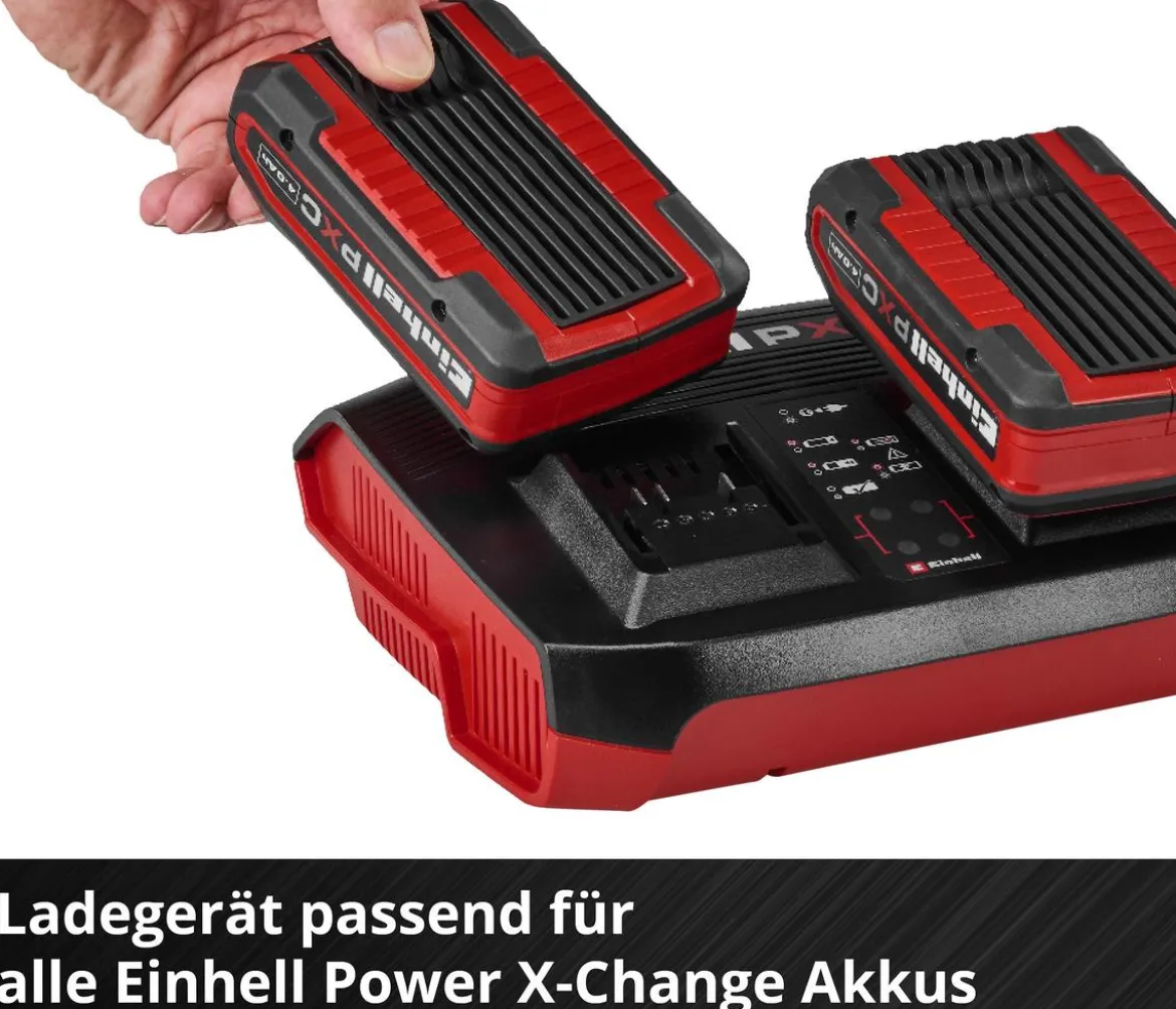 Einhell PXC-Ladegerät Power X-Twincharger 4A
