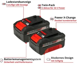 Einhell PXC-Twinpack, 2x 18V 4,0 Ah Akku