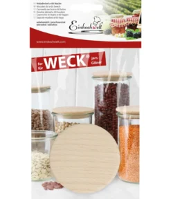 Einkochwelt WECK® Holzdeckel