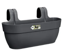 elho Kunststoff-Balkonhängetopf Vibia Campana Easy, länglich
