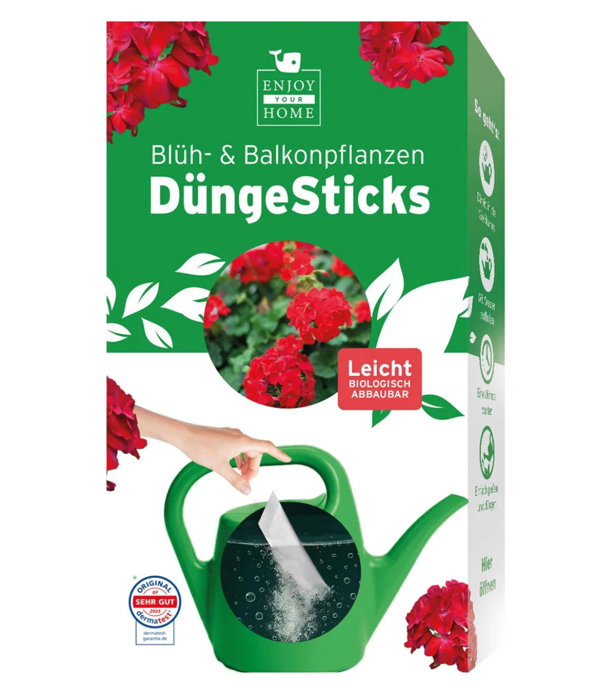 Enjoy Your Home Balkon- & Blühpflanzen DüngeSticks, 24 Stk.