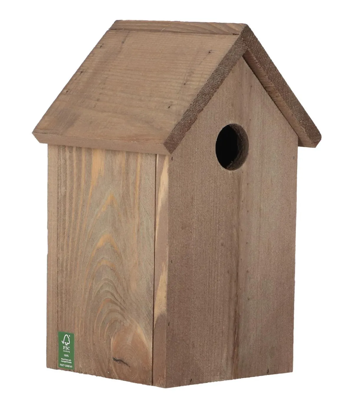 Esschert Design Nistkasten Kohlmeise Pinie, ca. B15/H25/T13,7 cm