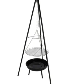 Esschert Grill-Feuerschale inkl. Dreibein, ca. B67,5/H157/T77 cm
