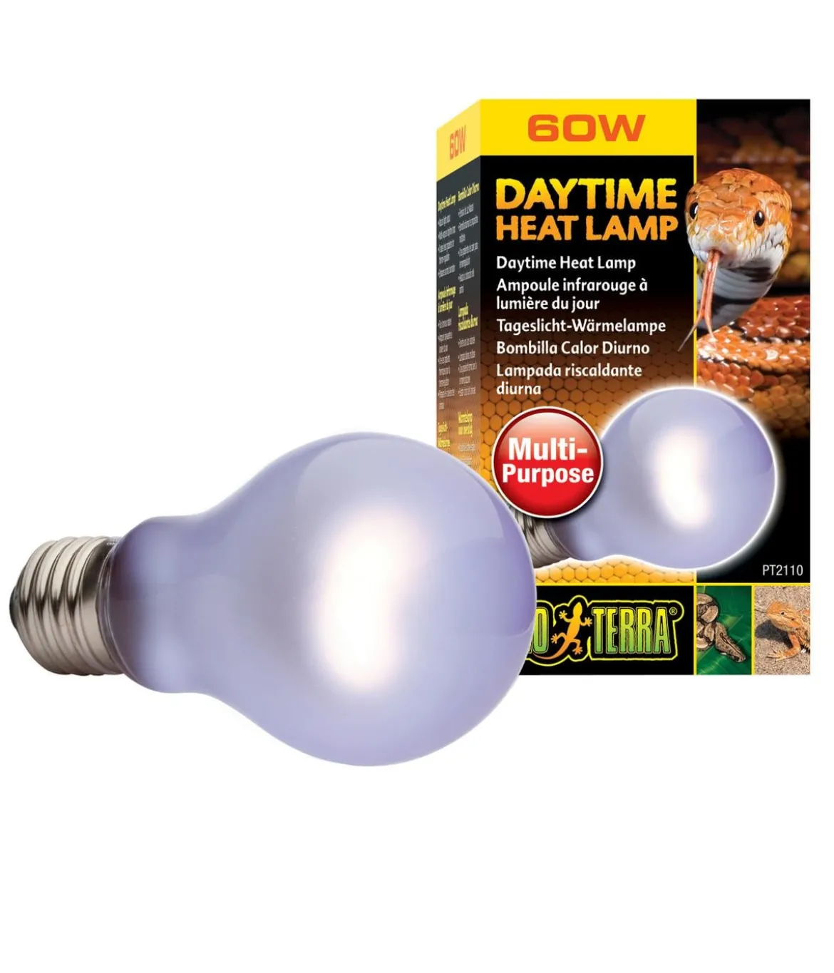 Exo Terra® Daytime Heat Lamp Breitspektrum Tageslichtlampe, A19