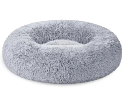 Feandrea Hundebett, rund, grau, ca. Ø80/H20 cm
