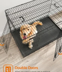 Feandrea Hundekäfig XXL mit 2 Türen