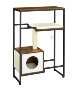 Feandrea Kratzbaum, braun, ca. B74/H114/T34 cm