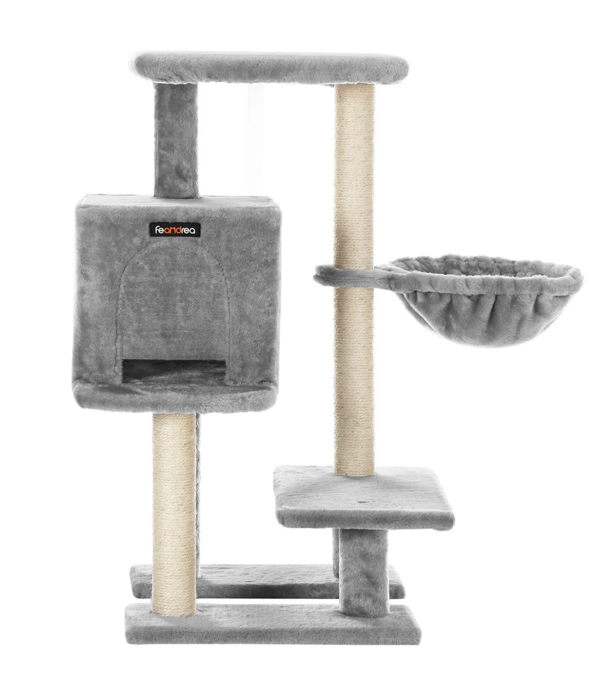 Feandrea Kratzbaum mit Liegemulde, ca. B41/H84/T46 cm
