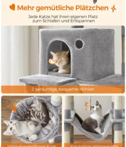 Feandrea Kratzbaum XXL, ca. B60/H206/T50 cm