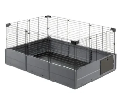 ferplast Nagerheim Multipla Open, schwarz, ca. B107/H50/T72 cm