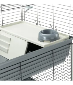 ferplast Nagerheim Rabbit 120 Double, grau, ca. B118/H117/T58 cm