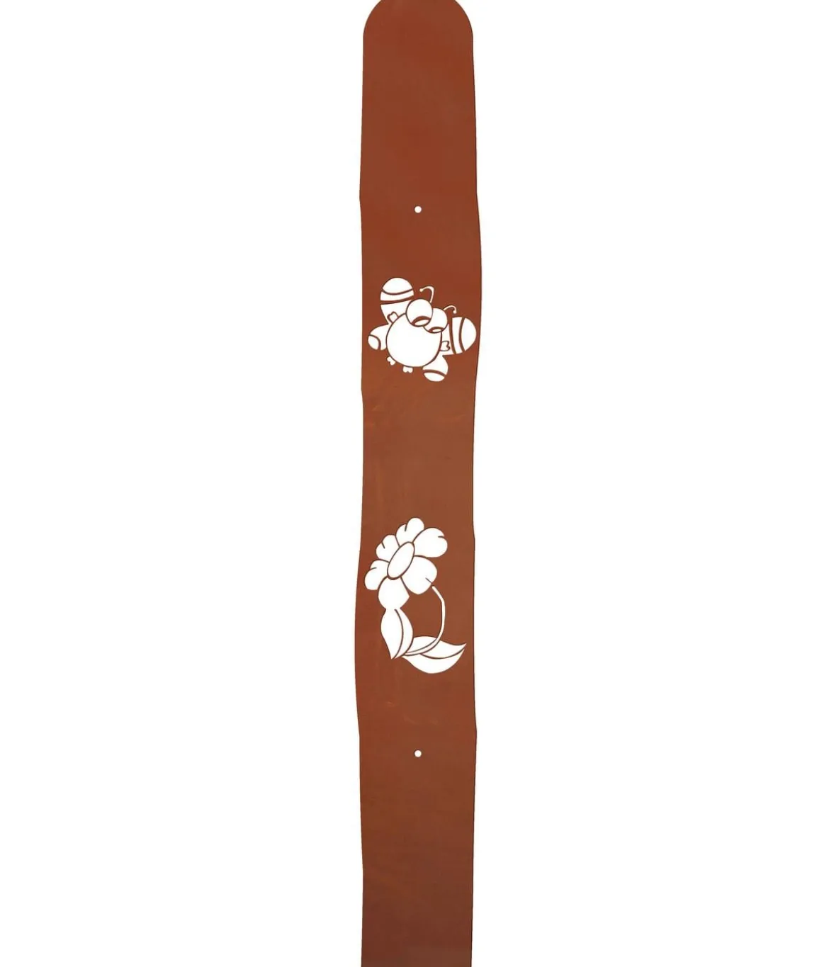 Ferrum Art Design Metall-Zaunlatte Blumenschmetterling, ca. H90 cm