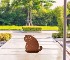 Ferrum Metall-Kater Gizmo, ca. H25 cm