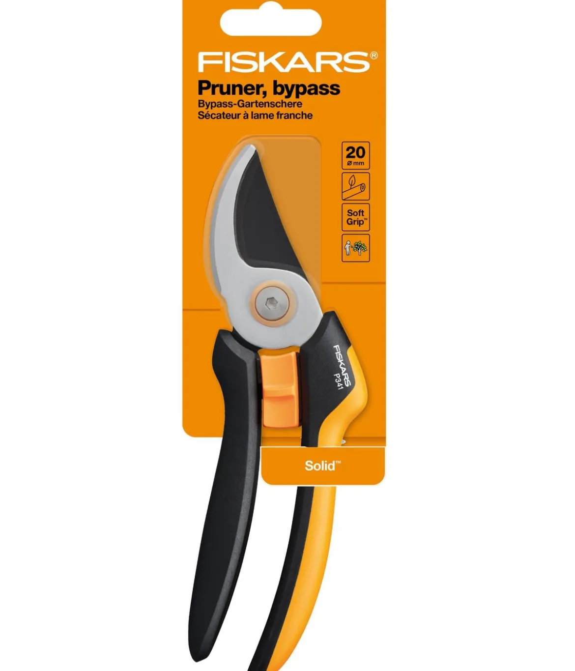 Fiskars Bypass-Gartenschere Solid L P341