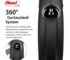 flexi® Hundeleine Gurt-Leine Classic, L, 8 m