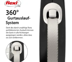 flexi® Hundeleine Gurt-Leine Comfort, L, 8 m