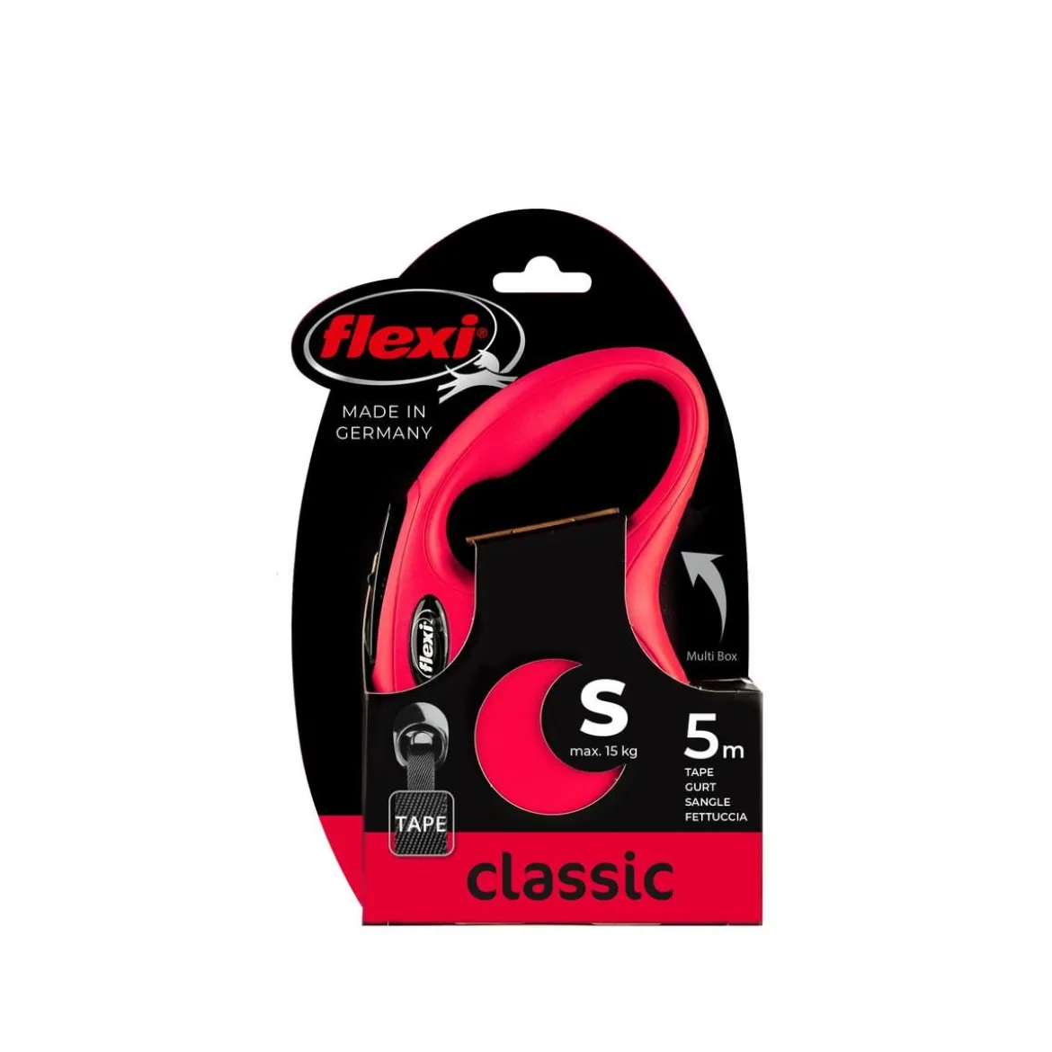 flexi® Hundeleine Gurt-Leine Classic, S, 5 m