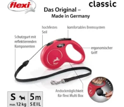 flexi® Hundeleine Seil-Leine Classic, S, 5m