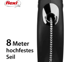 flexi® Hundeleine Seil-Leine Classic, S, 8 m