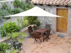 Floracord Sonnensegel, dreieckig, ca. B360/T360 cm