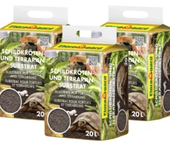 Floragard Schildkröten- und Terrariensubstrat, 3 x 20 l