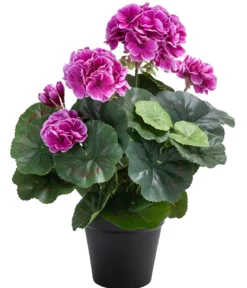 Flower Manufaktur Kunstpflanze Geranie, ca. H33 cm