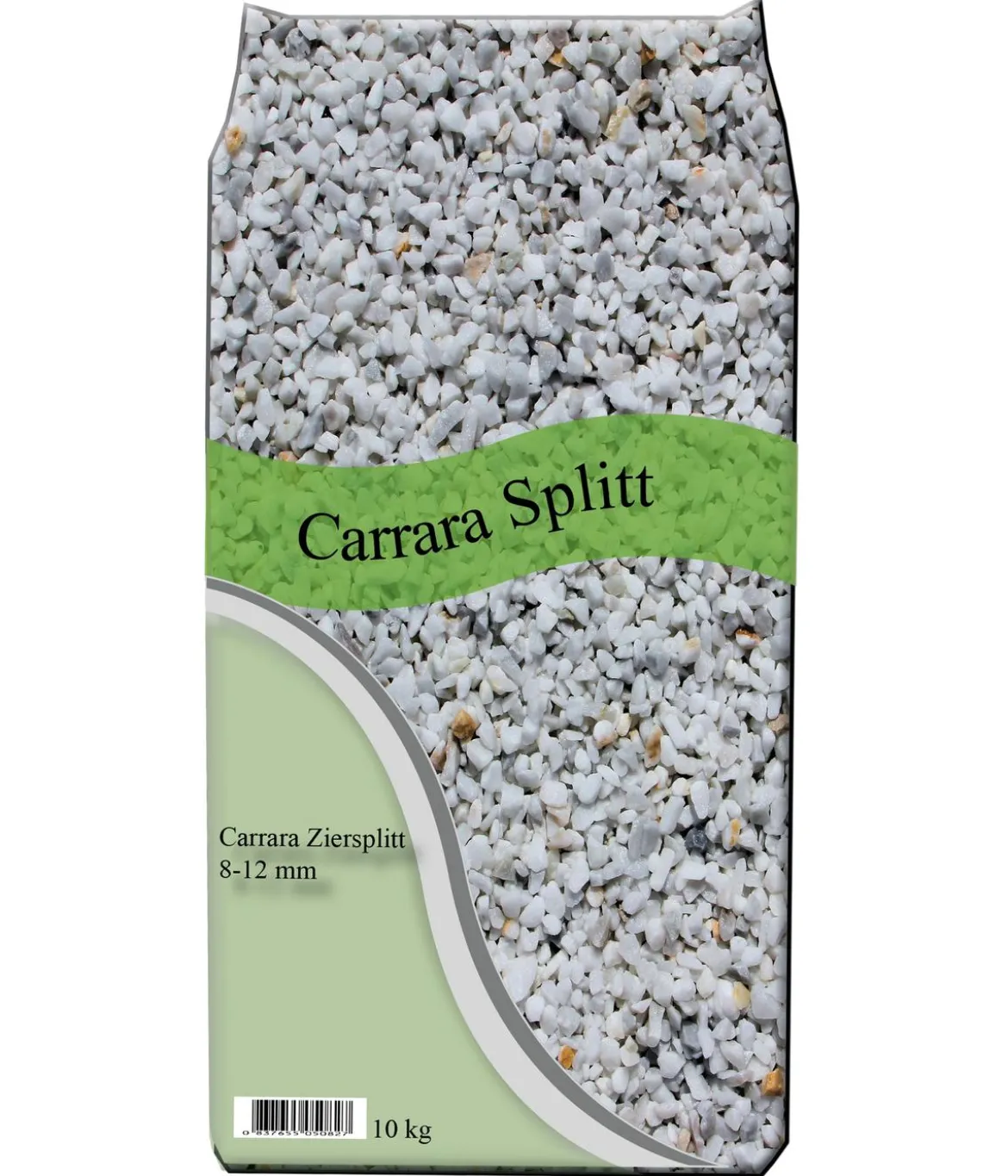 Gandl Carrara Ziersplitt 8 - 12 mm, weiss, 10 kg