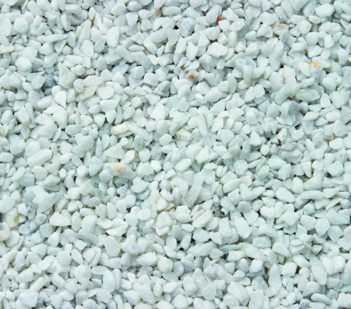 Gandl Carrara Ziersplitt 8 - 12 mm, weiss, 10 kg