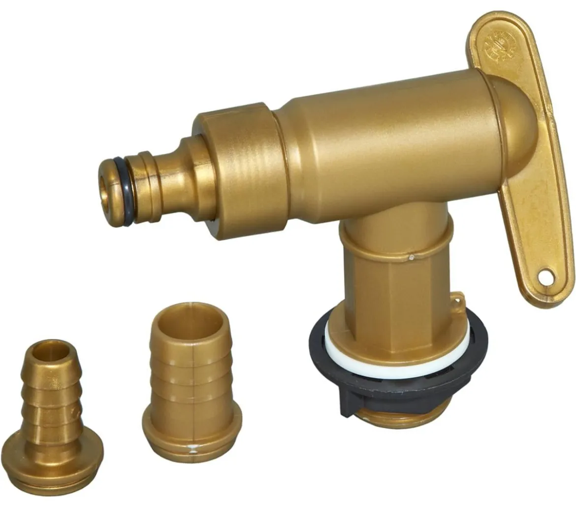 GARANTIA Aqua Quick-Set Auslaufhahn, 8-teilig