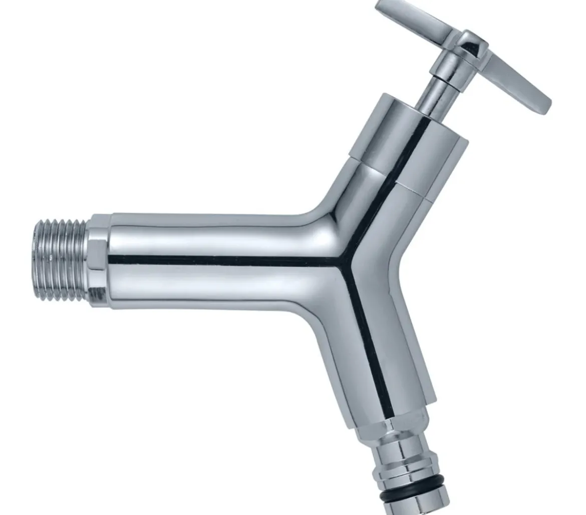 GARANTIA Design Chrom-Auslaufhahn 3/4"