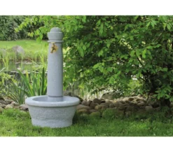 GARANTIA Kunststoff-Gartenbrunnen Roma, Ø 54 x 100 cm