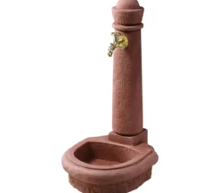 GARANTIA Kunststoff-Gartenbrunnen Venezia, 44 x 52 x 90 cm