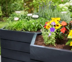 Garantia Kunststoff-Hochbeet Ergo Stone inkl. Wassersparsystem