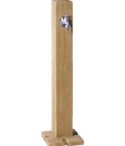 Garantia Kunststoff-Wasserzapfsäule Wood, ca. H100 cm