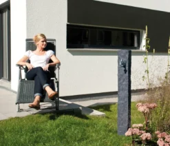 Garantia Kunststoff-Wasserzapfsäule Granit, ca. H100 cm