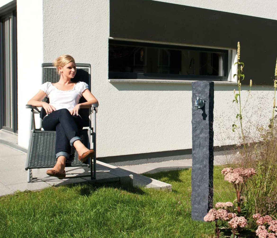 Garantia Kunststoff-Wasserzapfsäule Granit, ca. H100 cm