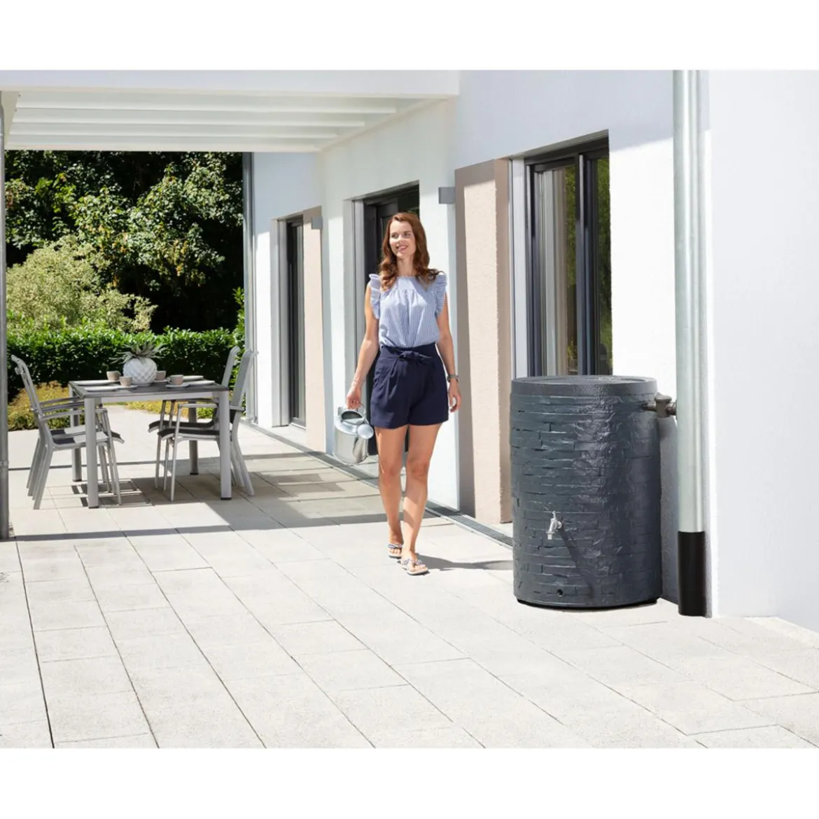 GARANTIA Muro Regenspeicher, graphit grey