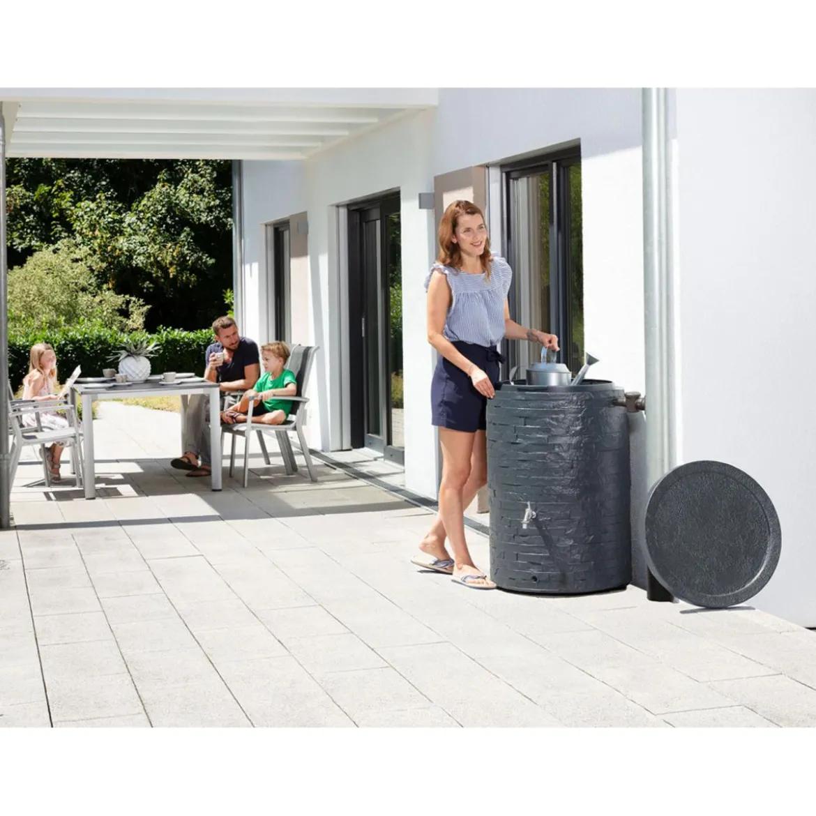 GARANTIA Muro Regenspeicher, graphit grey