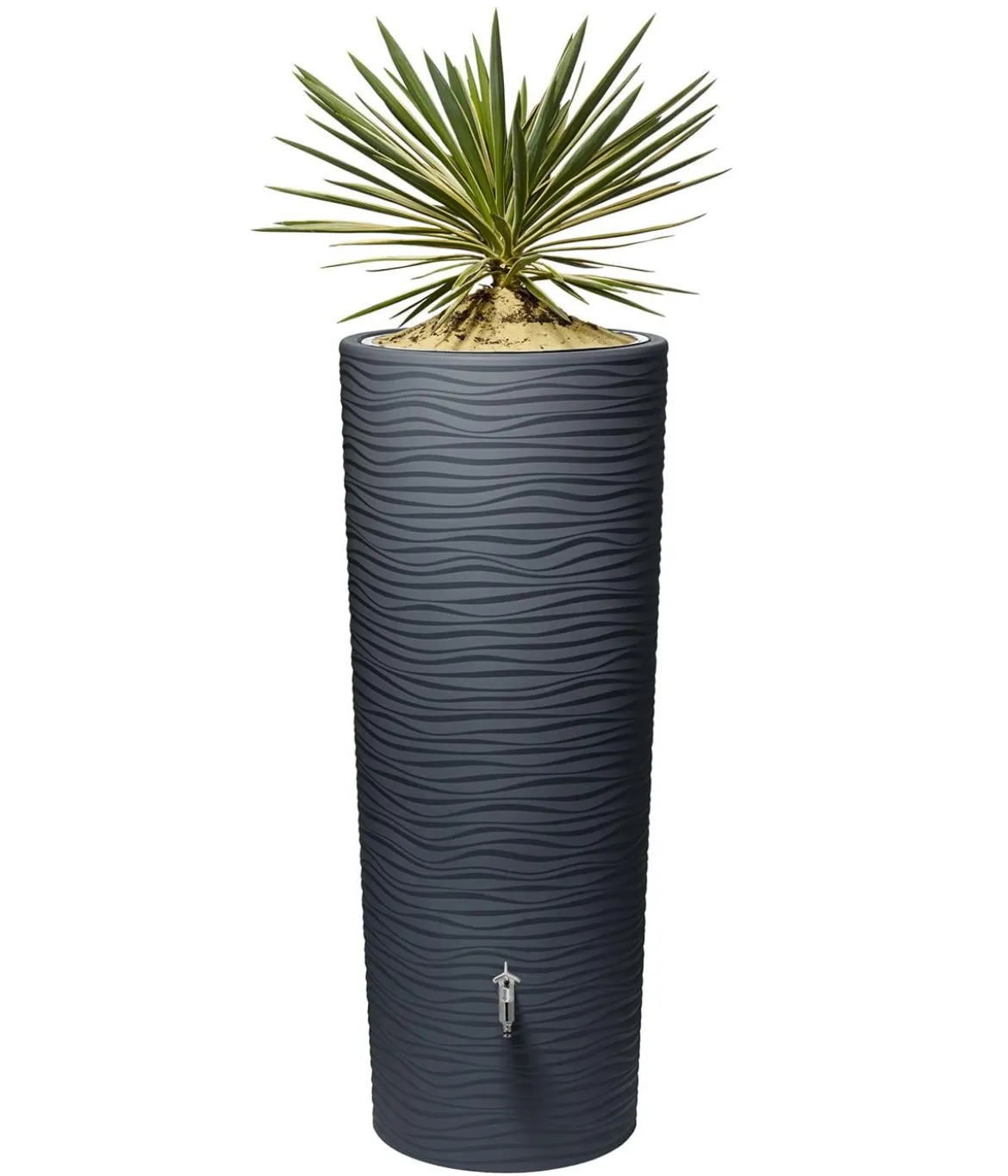 Garantia Natura 2in1 Regenspeicher, 350 l, dunkelgrau