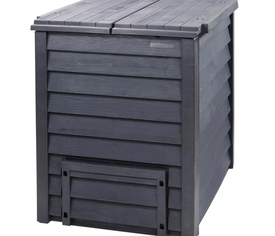 Garantia Thermo Komposter Wood, 400 l, ca. B72/H90/T72 cm
