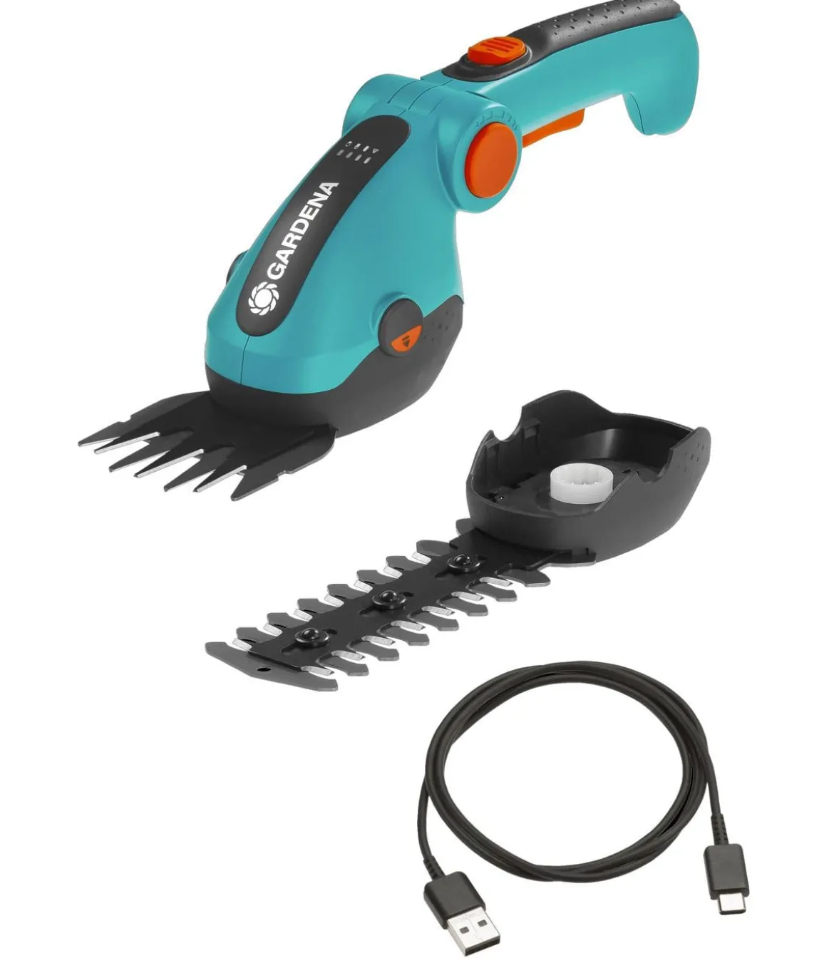 GARDENA Akku-Gras- und Strauchschere ComfortCut Li