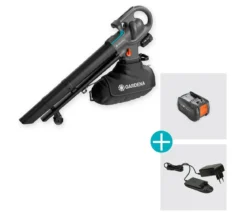 GARDENA Akku-Laubsauger/-Bläser PowerJetCollect 18V P4A Ready-To-Use Set, ca. B40,5/H43/T17,3 cm