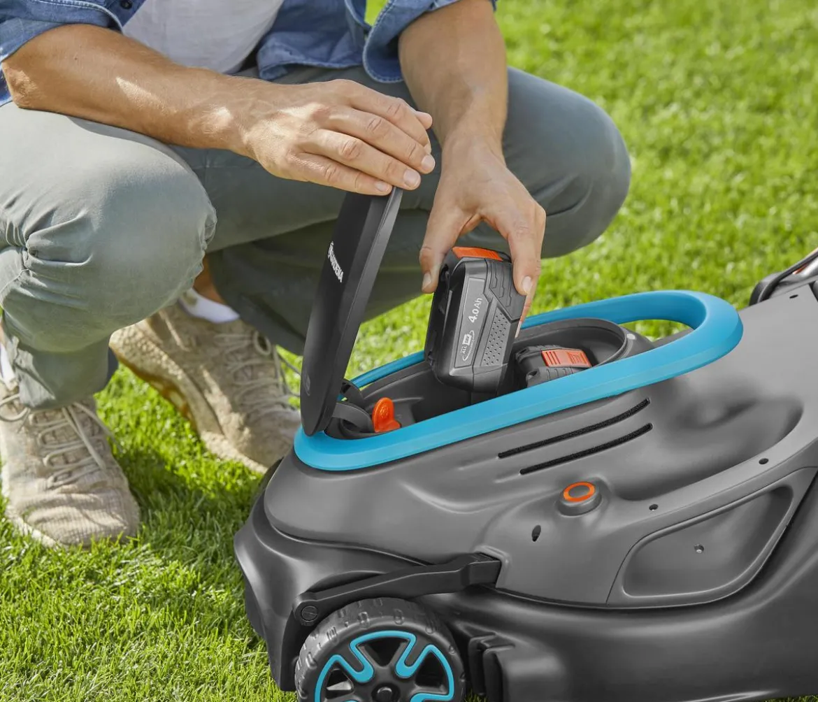 GARDENA Akku-Rasenmäher-Set PowerMax 37/36V P4A Ready-To-Use