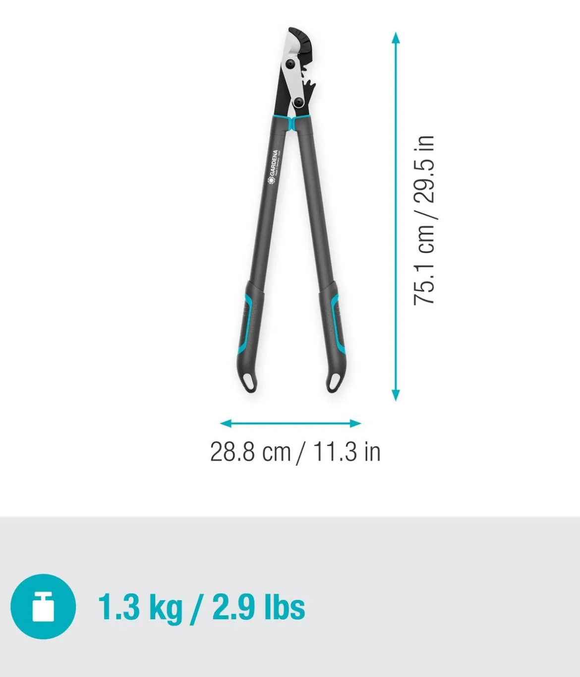 GARDENA Astschere EnergyCut Pro L Amboss