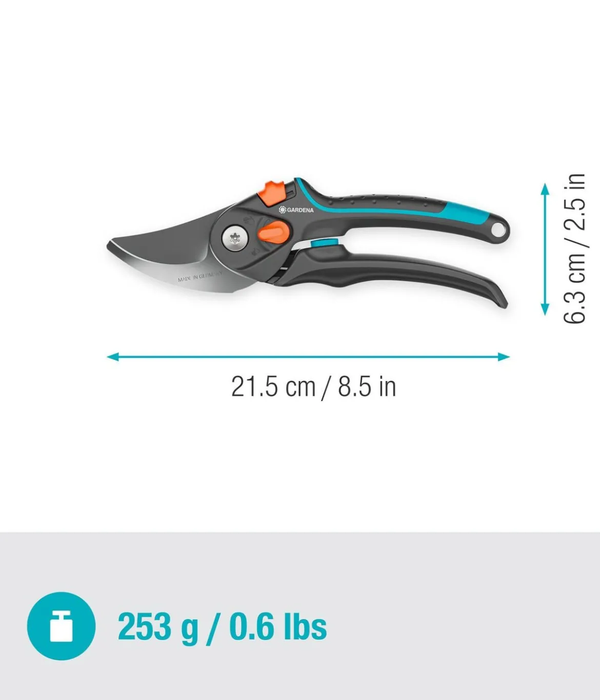 GARDENA Gartenschere PremiumCut Pro Flex