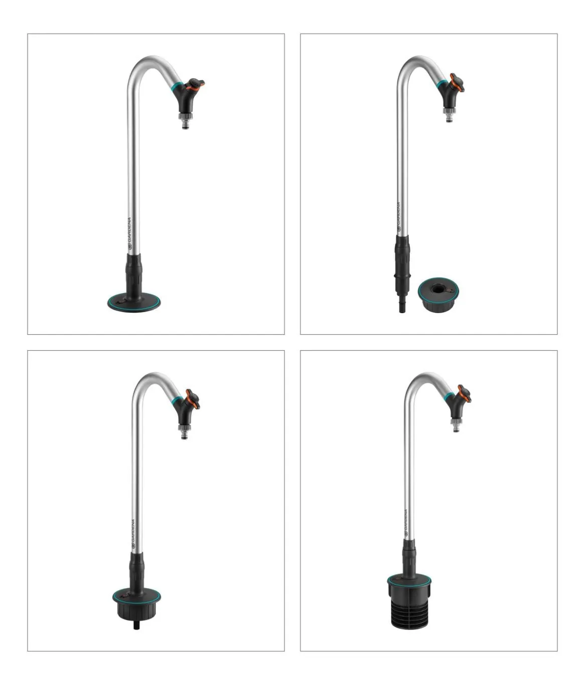 GARDENA Garten-Wasserhahn Sprinklersystem Pipeline