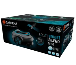 GARDENA kabelloser Mähroboter smart SILENO free 800 m² Set, ca. B43/H63/T26 cm